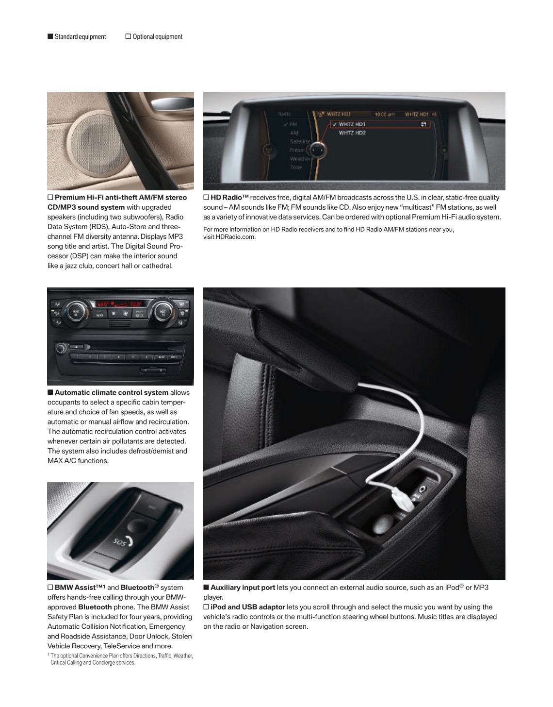 2009 BMW 1-Series Coupe Brochure Page 9